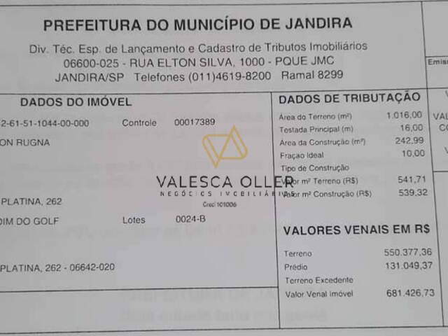 #2956 - Casa para Venda em Jandira - SP - 2